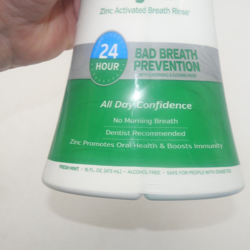 NEW SmartMouth ORIGINAL Breath Rinse 16 oz, Toothpaste & Travel Size Mint - Picture 7 of 8
